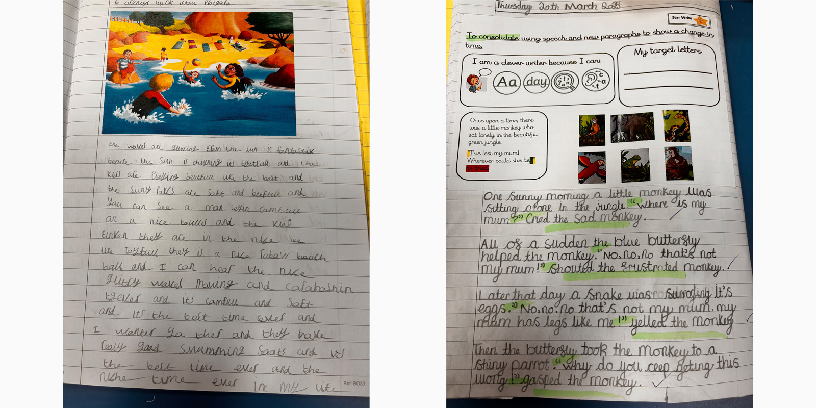 Year 4 - Progress after 1/2 Term
